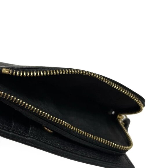 GUCCI GG Marmont  Black Leather - Bifold Wallet 220-080725 - Picture 4 of 5